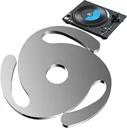 45 RPM Adapter - Vinyl Record Center Hole Adapter for 7 Inch Records | Stable Turntable Insert Lightweight Audio Accessory for Home Music System, DJ Setup, Studio Gear Replacement Part
