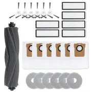 For L20 Ultra/X20 Pro Robot Vacuum Parts Main Side Brush HEPA Filter Mop Pad Dust Bag Spare Accessories