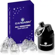 All-Nighters Earplugs Standard - Noise Reducing Night-Time Ear-Plugs for Sleepin