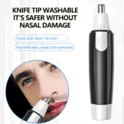 Men Women Ear and Nose Hair Trimmer Clipper Face Eyebrow Mustache Beard Shaver