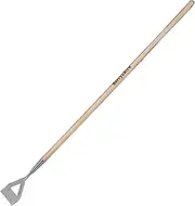 Berry&Bird Dutch Hoe for Weeding, 160cm/63in Stainless Steel Garden Weeding Hoe with Long Wooden Handle, Heavy Duty Scuffle Hoe Manual Weeder Tool for Moss Weeding Grass Cutting Soil Loosening Edging