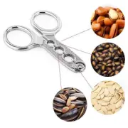 Melon Seed Plier Scissor Nut Cracker Stainless Steel Walnut Pine Sheller Ope:ti