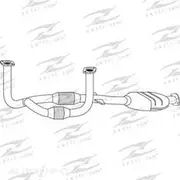 Redback Cat Conv Bolt On to suit Toyota Camry MCV20 - C1366