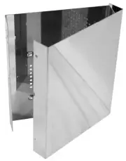 Workman C29N CB Radio Chrome Plated Case Cover for Cobra 29LTD & PC78 -Front Mic