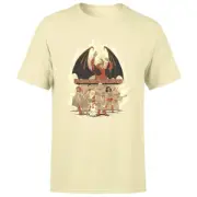 Dungeons & Dragons D&D Cartoon The Party Unisex T-Shirt - White Vintage Wash