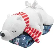 Premium Throw Blanket and Plushie Combo for Kids. Fleece Blanket for Bed. Plush Blanket. Super Soft, Fluffy, Fuzzy, Cozy Throw Blankets for Bed. Blankets & Throws Machine Washable Excellent Gift