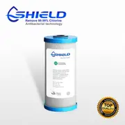 0.5 Micron Nano Silver Antibacterial Carbon Block Water Filter 10" x 4.5"
