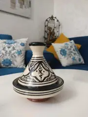 Ceramic Tagine Pot for Cooking, Handmade Moroccan Tajine kitchen moroccan decor