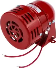 Sydien Motor Siren Red 1Pc AC 110V 114dB Industry Electric 110V,