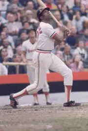 World Series Baltimore Orioles Frank Robinson in action vs Pittsbu- Old Photo