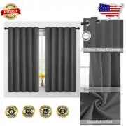 High-Performance 63" Blackout Curtains – Ultimate Sunlight and Noise Control