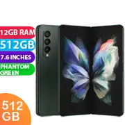 Samsung Galaxy Z Fold 3 5G (512GB, Green) - Refurbished (Excellent)