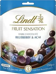 Lindt Fruit Sensation Blueberry & Acai Chocolate Bites 150g