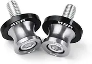 Stand Swing Arm Sliders 6/8/10Mm Motorcycle Swingarm Spools Rear Stand Screws Sliders for Xsr700 Xsr 700 Xsr900 Xsr 900 for Mt07 for Mt09 Accessories(Titanium,6mm)