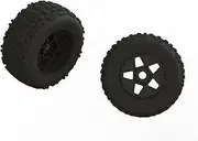 ARRMA dBoots Back-Flip Big Block MT Tire Glued (1 Pair), ARA550111