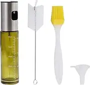 Oil Sprayer for Cooking | Reusable Bbq Spray Bottles with Cleaning Brush and Funnel,Portable Cooking Gadgets, Grill Spritzer for Home, Restaurants
