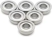 10Pcs F686ZZ 6x13x5 mm ABEC-7 Deep Groove Ball Bearings for Printer Motor Bore Shielded Flange Miniature Bearing