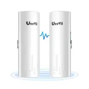 Wireless Bridge,UeeVii CPE450 5.8G Access Point to Point WiFi Bridge Outdoor ...
