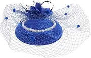 [FOMIYES] Elegant Fascinator Headband for Women Vintage Wedding Hat with and Tulle Design for Tea Parties and Special Occasions