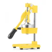 NNEAGS Manual Juicer Hand Press Juice Extractor Squeezer Orange Citrus Yellow