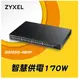 Zyxel 合勤 GS1900-48HP 智慧型網管48埠Gigabit PoE 網路 交換器