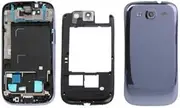 LYX Full Housing Chassis Cover for Galaxy SIII / i9300(Dark Blue)+Highly Recommended (Color : Dark Blue)