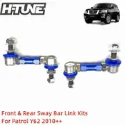 Front & Rear Adjustable Stabilizer Sway Bar End Link Kits For Nissan Patrol Y62 2010-2019