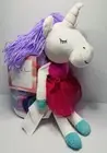 Nicole Miller Home Kids Friend & Throw ~ Unicorn Plush & Unicorn Throw ~ New