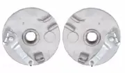FRONT LEFT & RIGHT PAIR DRUM BRAKE PLATES 110CC TAOTAO ATV BOULDER B1 ATA 110B