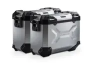 SW-Motech TRAX ADV aluminium case system - Silver. 37/37L. Royal Enfield Himalayan 450 (23-).