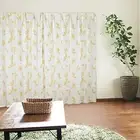 Noren Kobo Snoopy Curtains Drape Curtains Set of 2 SNOOPY PEANUTS Width 100cm Le