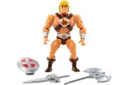 Masters of the Universe Origins Toy, He-Man Super-Hero Action Figure, Posable with Accessory and Mini Comic Book, MOTU Collectible