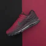 NIKE AIR MAX 2017 3M 反光 全氣墊 飛線 酒紅黑 漸層 銀勾 輕量 慢跑 男鞋 AT0044-001