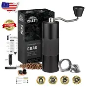 Crag Manual Burr Coffee Grinder - Your Ultimate Travel & Camping Companion