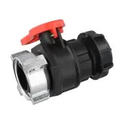 IBC Adapter Ball Valve Water Tap for Tank Container Outlet S62x6(62mm)