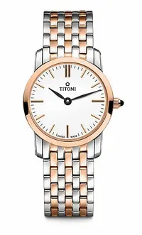 在飛比找樂天市場購物網優惠-TITONI瑞士梅花錶纖薄系列TQ42918SRG-583簡