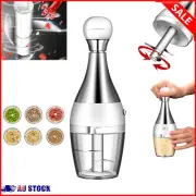 360 Mini Garlic Chopper, Stainless Food Chopper With Container, new
