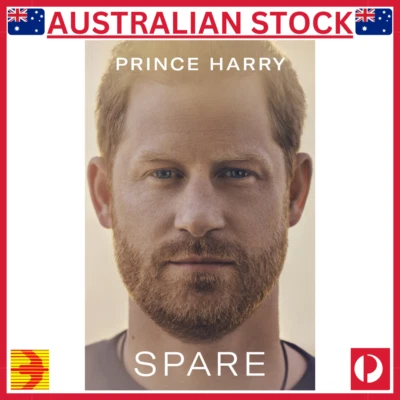Spare by Prince Harry AU STOCK - FAST & FREE - TRACKED DELIVERY