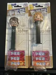 Harry Potter & Hermione Granger Pez Candy & Dispenser Wizarding World