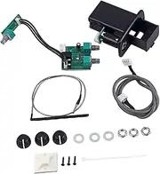 3-Band Eq Pickup Bass Guitar Accessories for Electric Guitar Bass Amplifier Acoustic Electric Bass Pickup Replacement Amps Piezo Pickup Preamp Pickup Guitar Pickup Black Generic