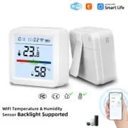 WiFi LCD Thermometer Hygrometer TY App Smart Thermometer