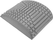 Baluue Lumbar Spine Relaxer Chair Belts Hanging Belts Stretcher Portable Stretcher Massage Bed Pillows Super Soft Pillows Stretch Board Stretcher Open Back Stretcher Eva Grey
