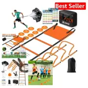 Versatile Agility Ladder & Training Kit for Soccer, Basketball, Football & More