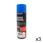 3 x Pacer Engine Enamel Ford Light Blue 300G - Silicone-Ceramic Nano-Technology