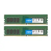 Crucial 32GB (2X16GB) DDR4 2666MHz PC4-21300 CUnbuffered Desktop DIMM Memory Ram