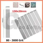 Diamond Sharpener Plate Stone 80 - 3000 Grit Knife Polishing Grinding Whet Stone