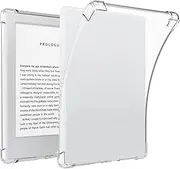 Clear Case Compatible with 6" Kindle 8th Generation E-Book Reader, Slim Lightweight Shockproof Flexible TPU Back Cover for Kindle (Model SY69JL) (Clear)