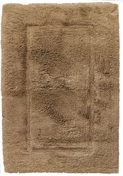 Luxury Border Cotton Bath Mat New Linen