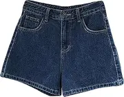 [RegaliaKun] Jean Shorts Womens 2025 Jean Shorts for Women Casual Stretchy Denim Summer Short Loose and Versatile