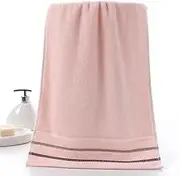 SUXUMHAO 6pcs 32 Strand Pure Cotton Towel, Home Soft Cotton Super Soft Highly Absorbent Hand Towel for Shower, Pool, Spa, Gym, Hand Towel for Daily Use 13.78x29.53inch (Pink)